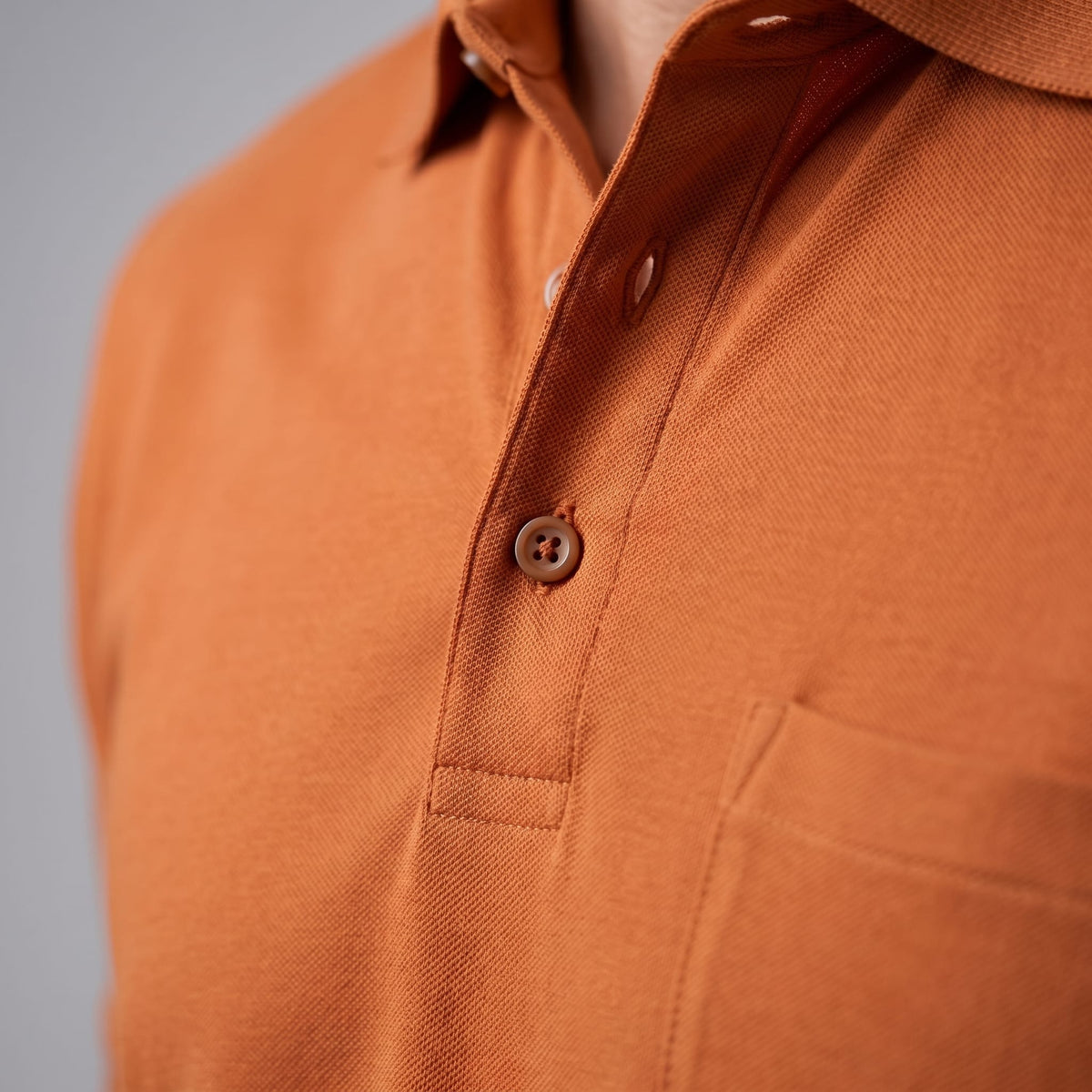 Herren Poloshirt Slim Fit mit Brusttasche | Nils