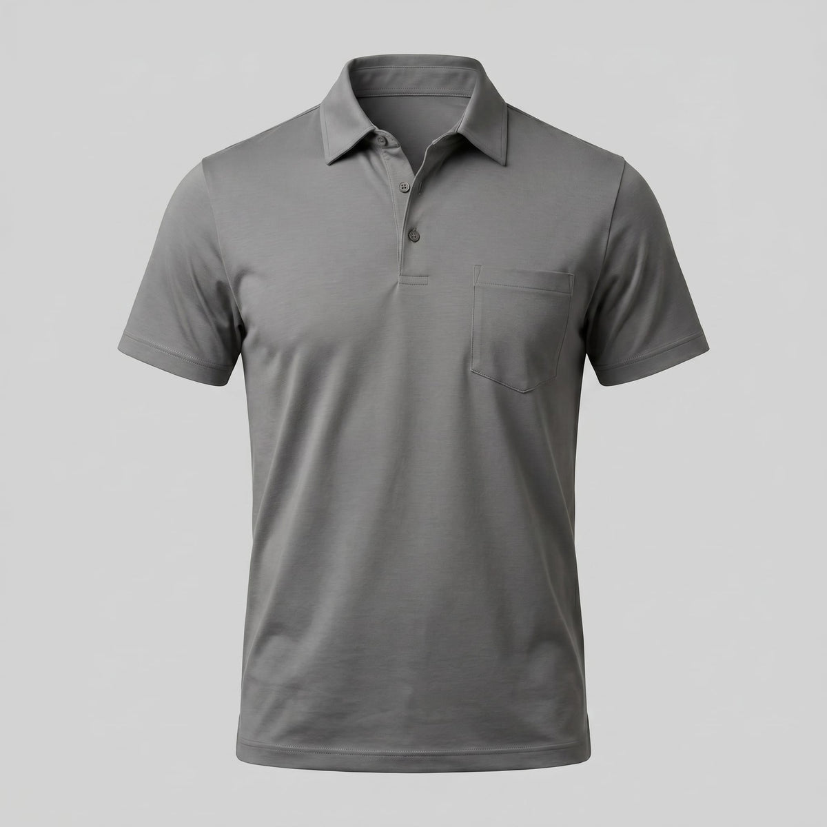 Herren Poloshirt Slim Fit mit Brusttasche | Nils