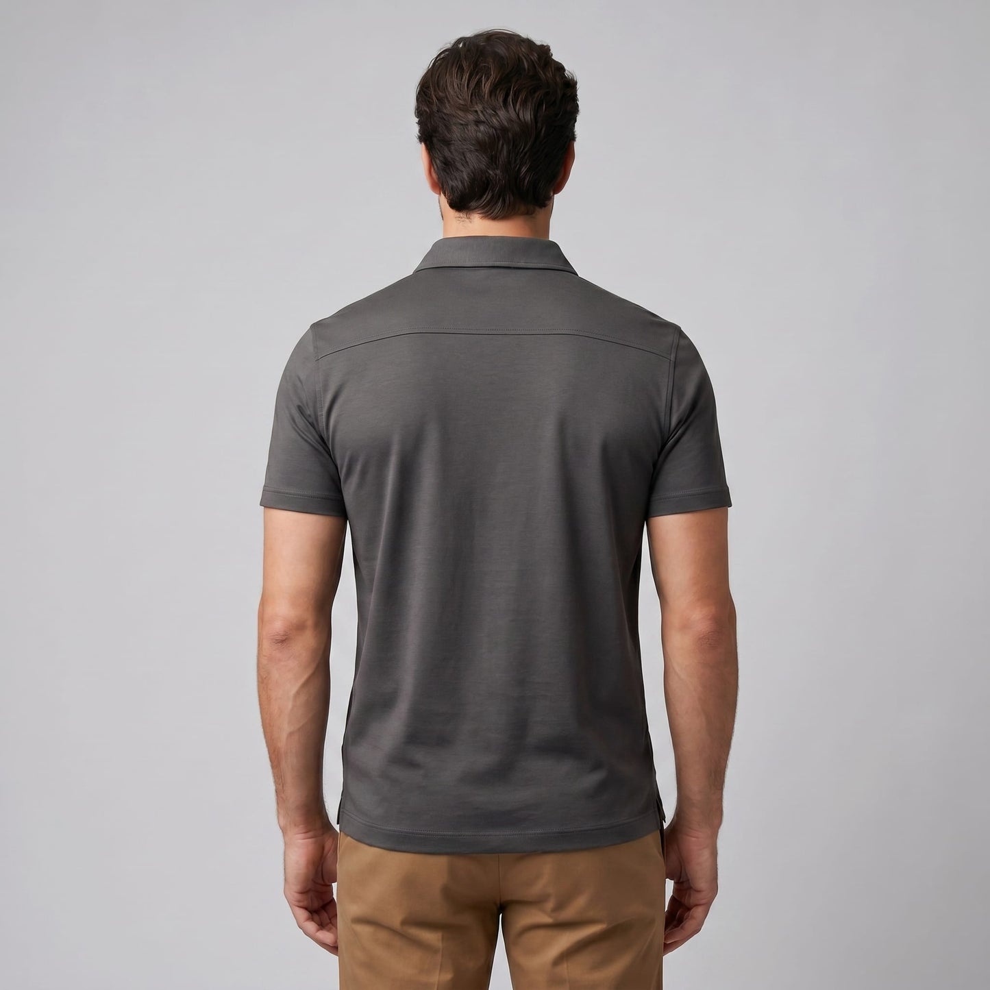 Herren Poloshirt Slim Fit mit Brusttasche | Nils_3