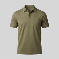 Herren Poloshirt Slim Fit mit Brusttasche | Nils