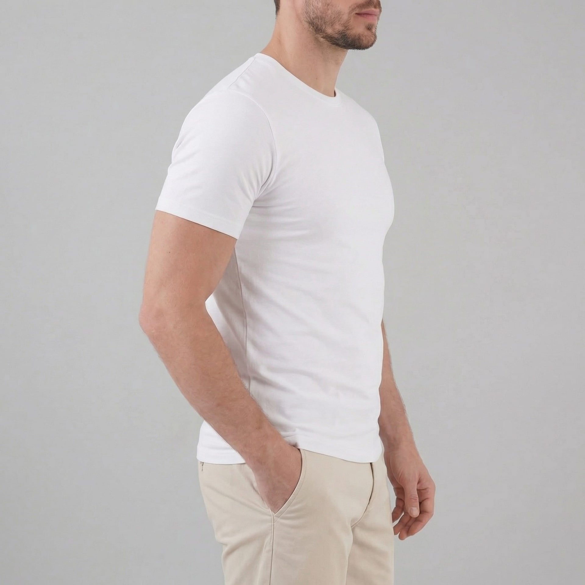 Herren T-Shirt Slim Fit mit Rundhals | Jost