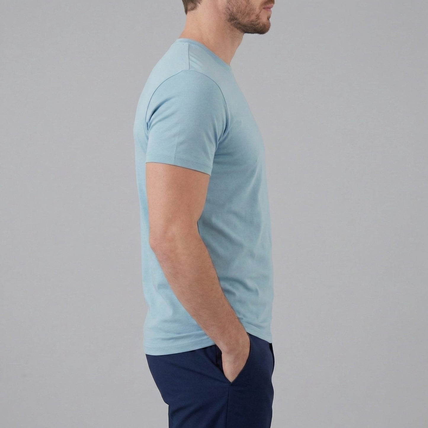 Herren T-Shirt Slim Fit mit Rundhals | Jost_22