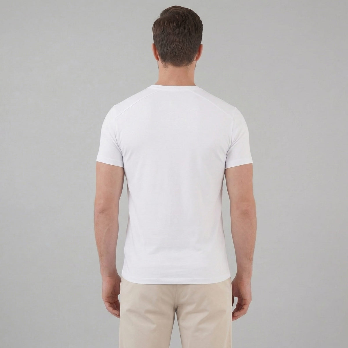 Herren T-Shirt Slim Fit mit Rundhals | Jost_3
