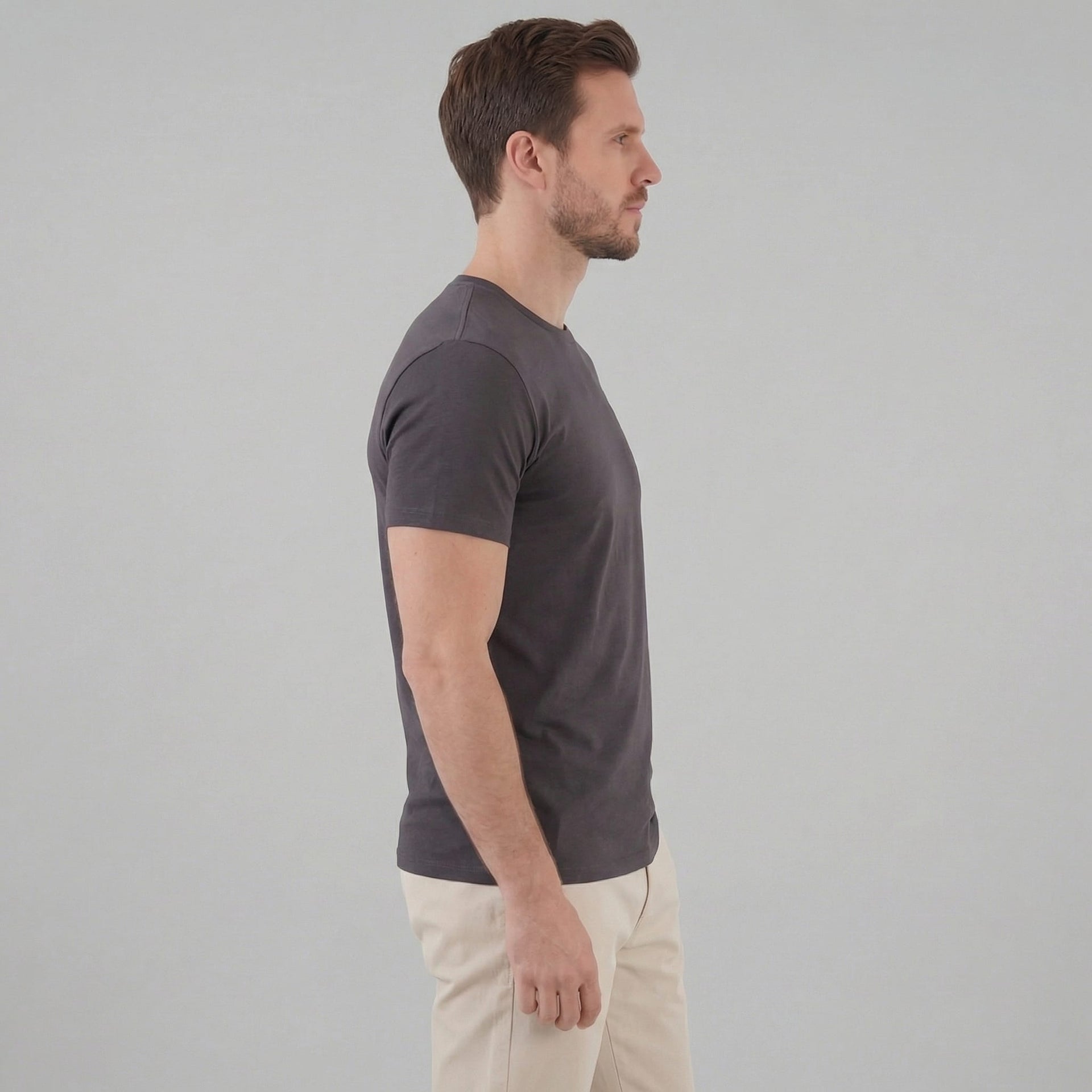 Herren T-Shirt Slim Fit mit Rundhals | Jost