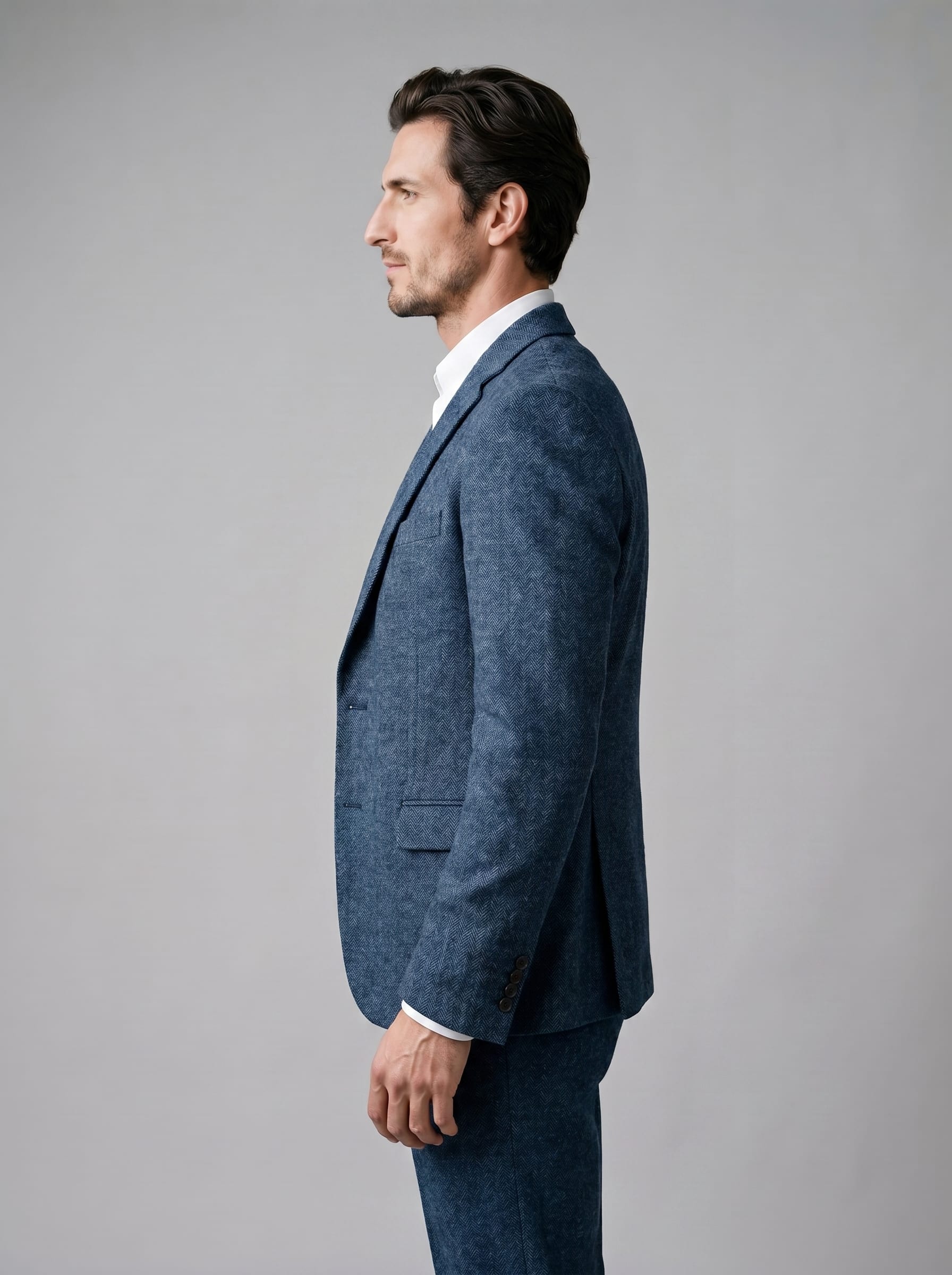 Herren Anzug Slim Fit Dreiteiler | Axel