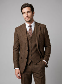Herren Anzug Slim Fit Dreiteiler | Axel