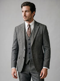 Herren Anzug Slim Fit Dreiteiler | Axel