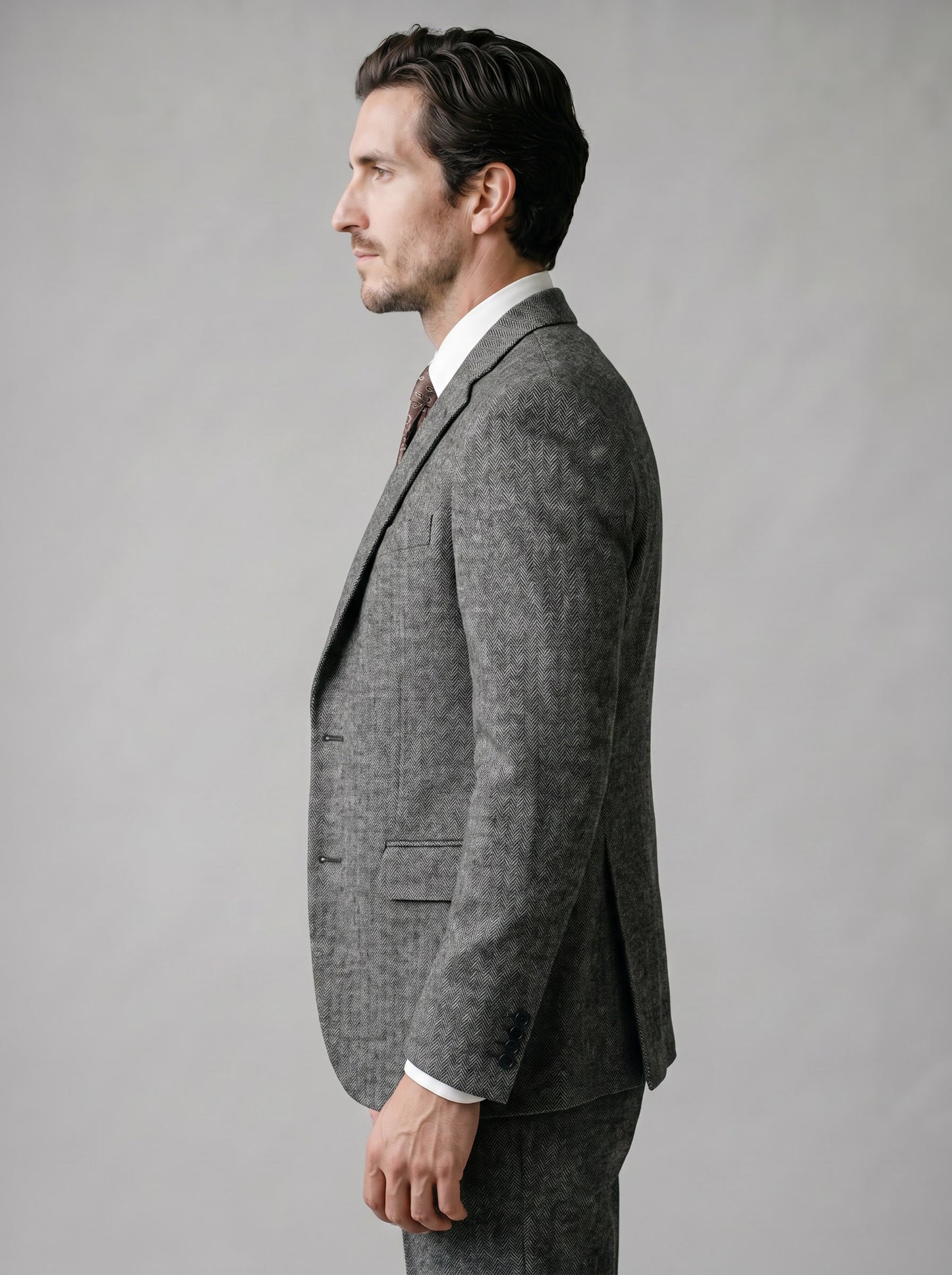 Herren Anzug Slim Fit Dreiteiler | Axel_27
