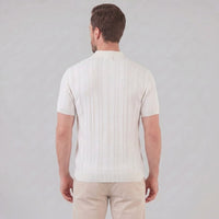 Herren Baumwollpoloshirt mit Reißverschluss Slim Fit | Noah