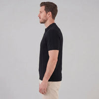 Herren Baumwollpoloshirt mit Reißverschluss Slim Fit | Noah