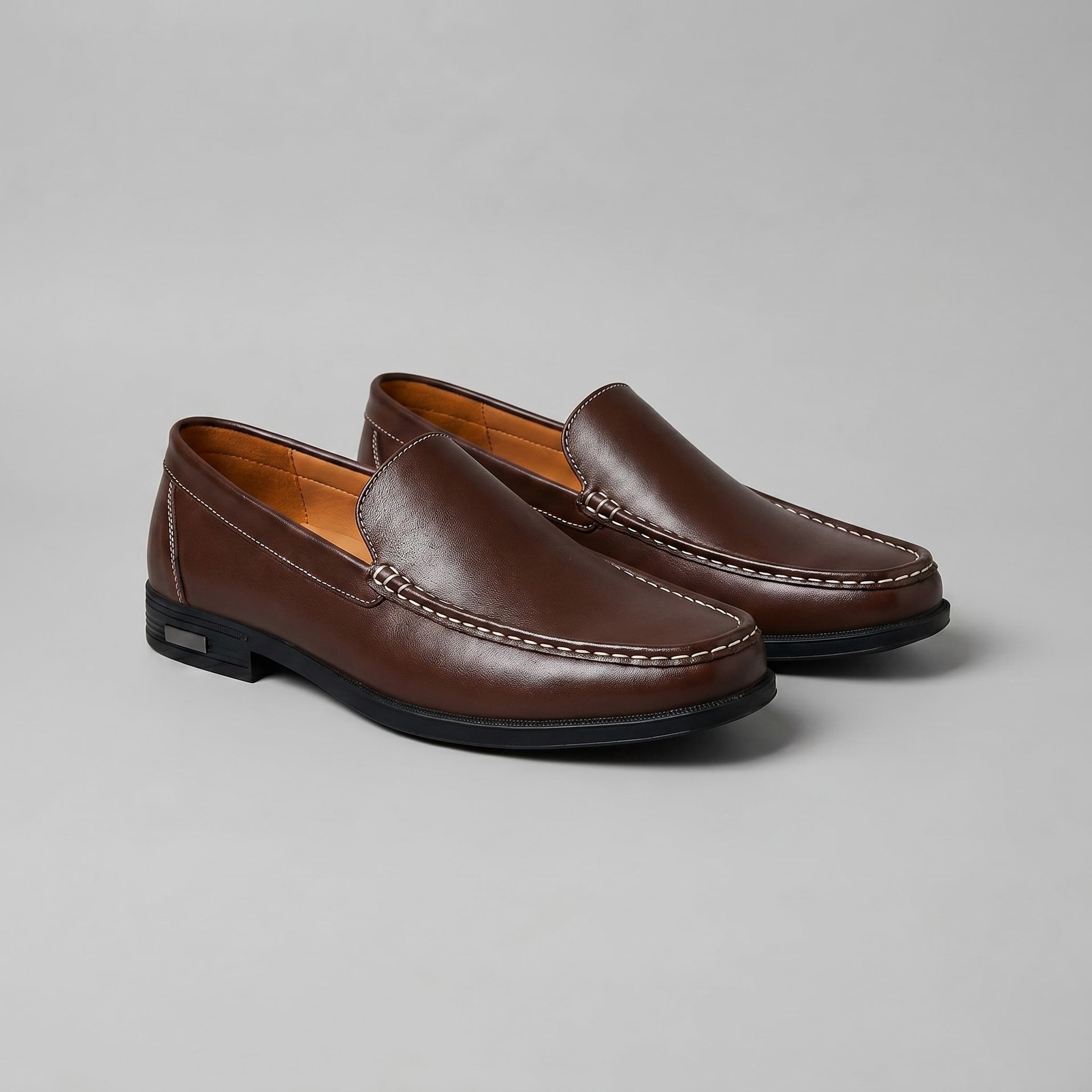 Herren Kunstleder-Loafer mit Mokassinnaht | Christian