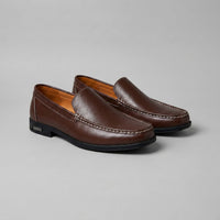 Herren Kunstleder-Loafer mit Mokassinnaht | Christian
