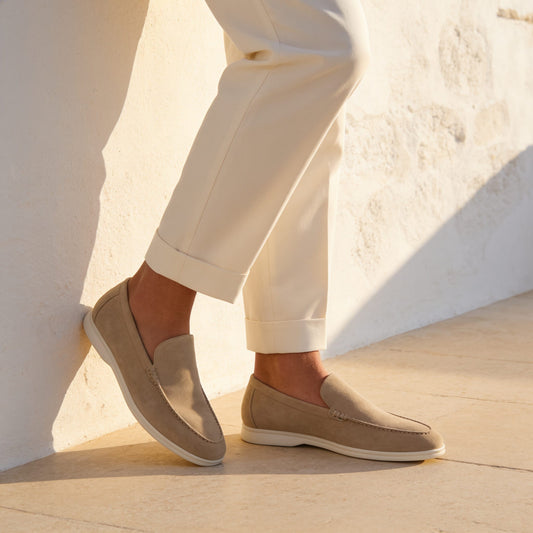 Herren Kunstlederloafer in Wildleder-Optik | Erhard_1