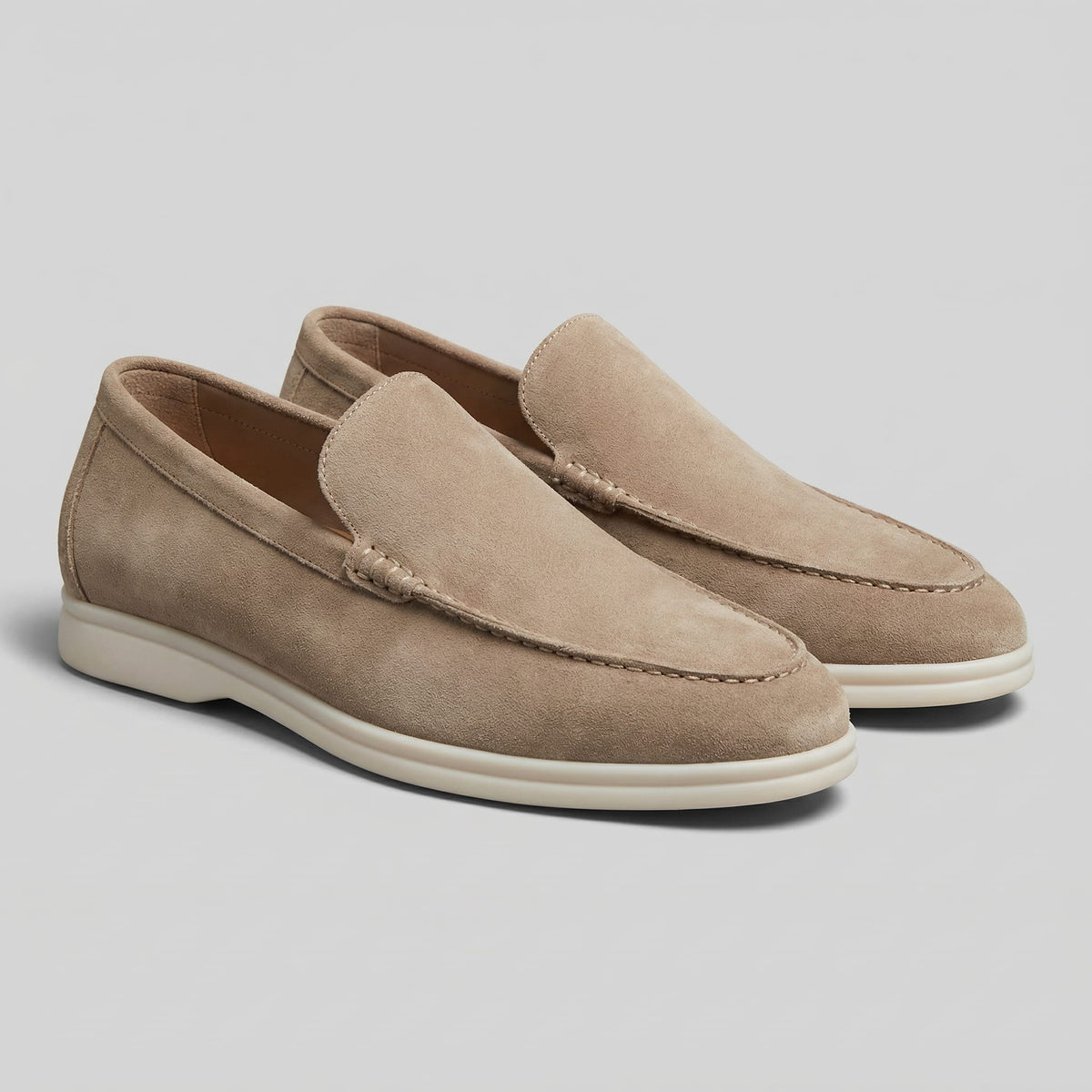 Herren Kunstlederloafer in Wildleder-Optik | Erhard