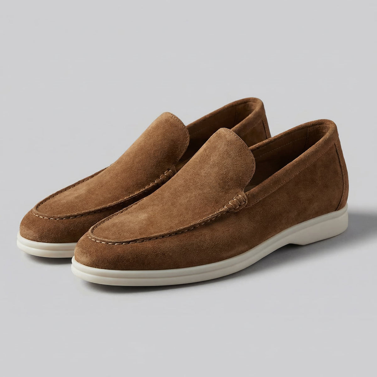 Herren Kunstlederloafer in Wildleder-Optik | Erhard_23