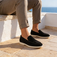 Herren Kunstlederloafer in Wildleder-Optik | Erhard