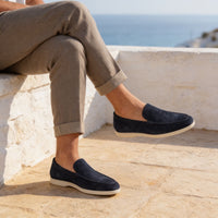 Herren Kunstlederloafer in Wildleder-Optik | Erhard