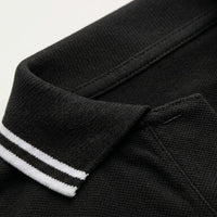 Herren Baumwoll-Poloshirt mit Kontraststreifen | Mattis