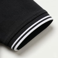Herren Baumwoll-Poloshirt mit Kontraststreifen | Mattis