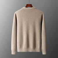Herren Strickjacke mit Hemdkragen und Reißverschluss | Veit
