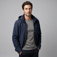 Herren Softshelljacke mit Kapuze | Friedhelm