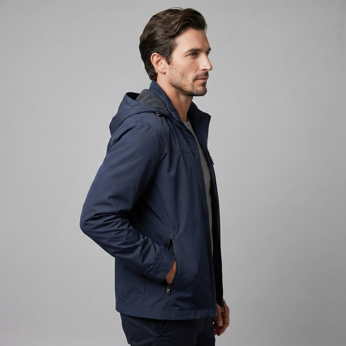 Herren Softshelljacke mit Kapuze | Friedhelm_7
