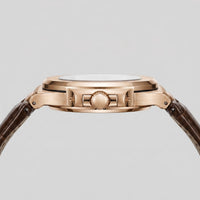 Herren Armbanduhr mit Datumsanzeige und Lederarmband | Remigius