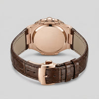 Herren Armbanduhr mit Datumsanzeige und Lederarmband | Remigius