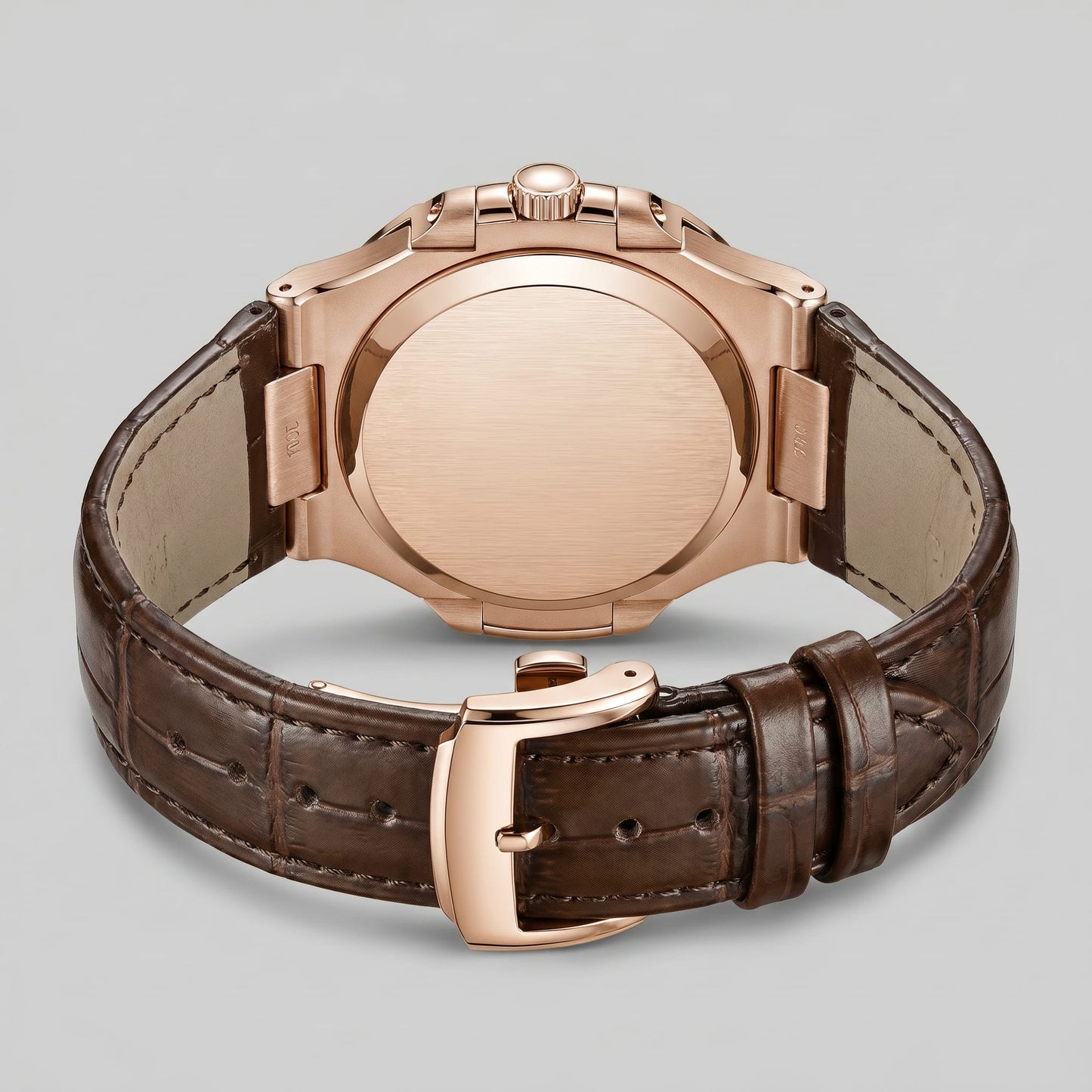 Herren Armbanduhr mit Datumsanzeige und Lederarmband | Remigius_27