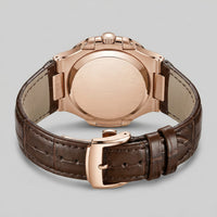 Herren Armbanduhr mit Datumsanzeige und Lederarmband | Remigius