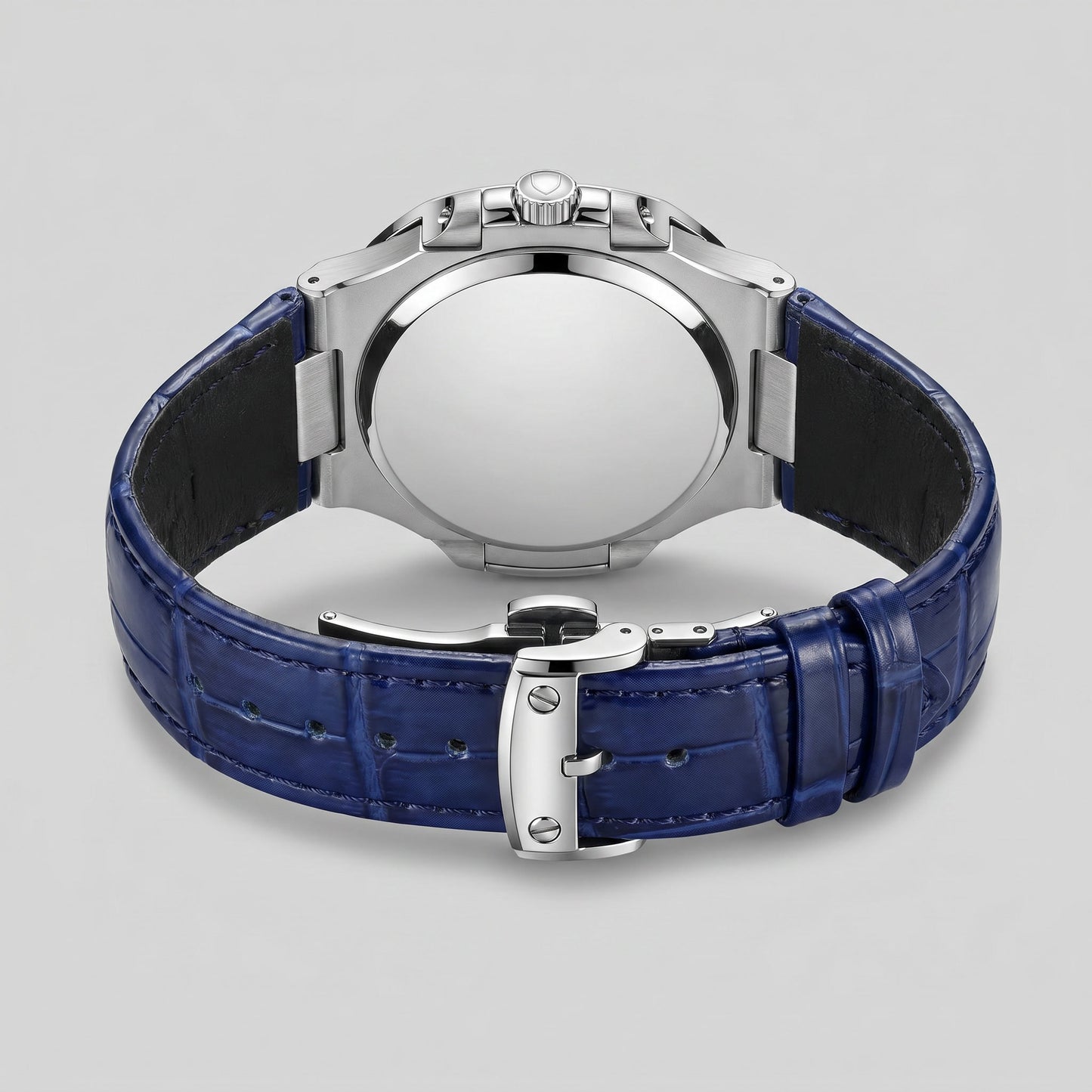 Herren Armbanduhr mit Datumsanzeige und Lederarmband | Remigius_3