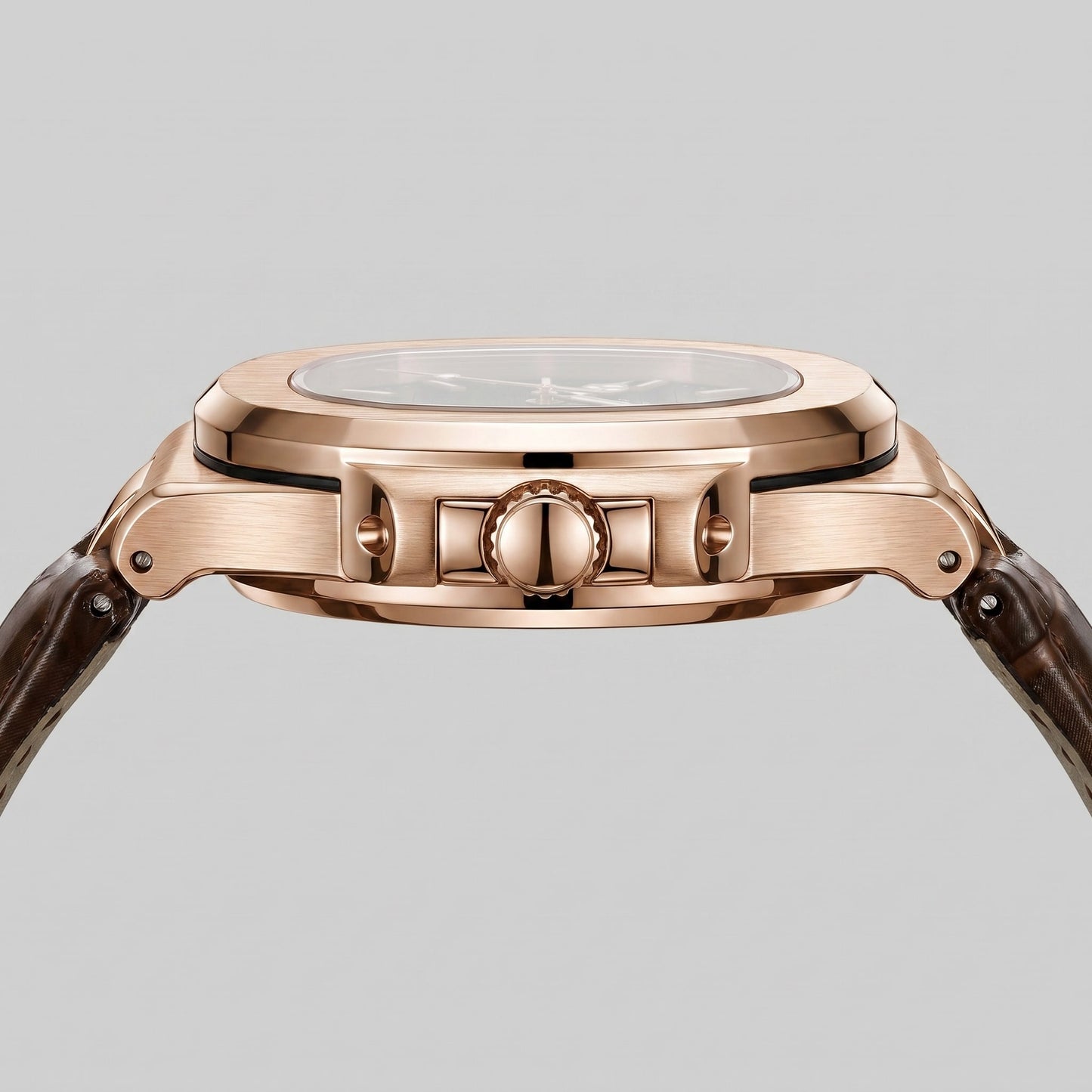 Herren Armbanduhr mit Datumsanzeige und Lederarmband | Remigius_30