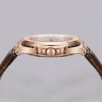Herren Armbanduhr mit Datumsanzeige und Lederarmband | Remigius