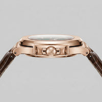 Herren Armbanduhr mit Datumsanzeige und Lederarmband | Remigius