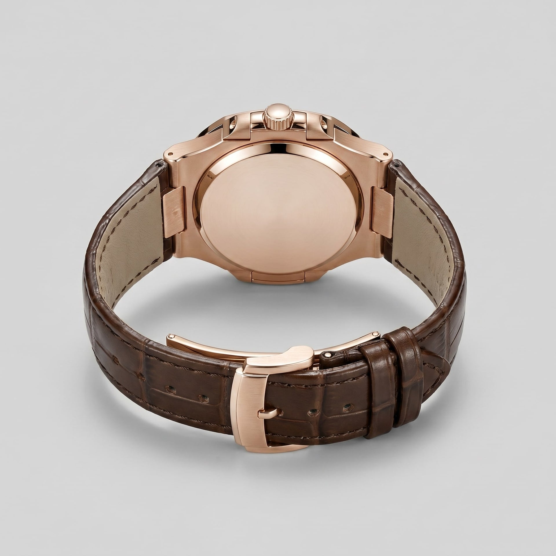 Herren Armbanduhr mit Datumsanzeige und Lederarmband | Remigius