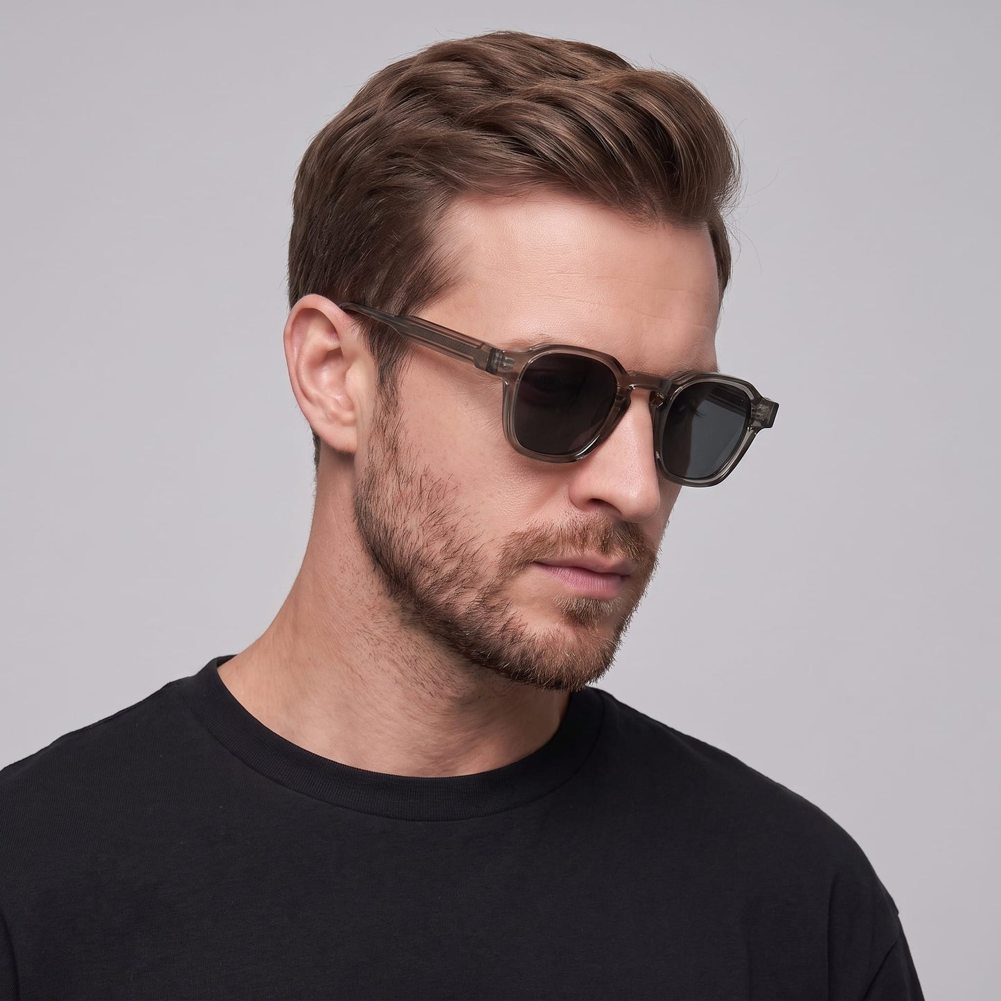 Herren Sonnenbrille Retro mit Doppelsteg | Hartwig_1