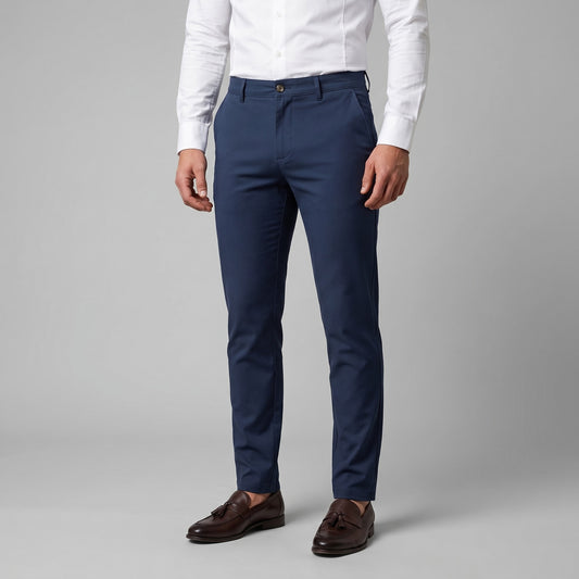 Herren Baumwoll-Chino mit geradem Bein | Lothar_1