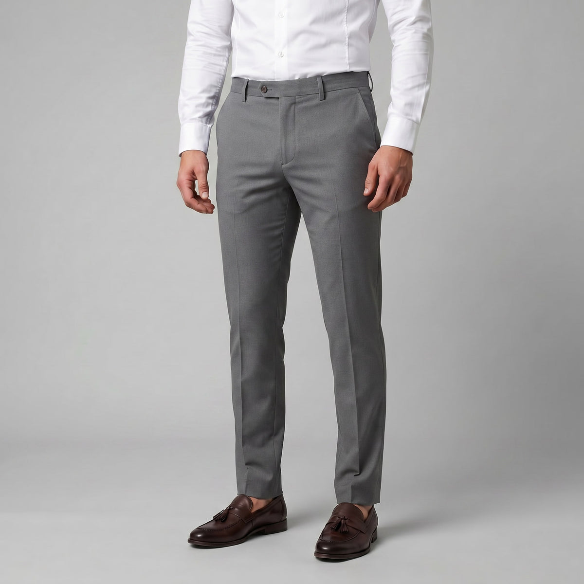 Herren Baumwoll-Chino mit geradem Bein | Lothar_5