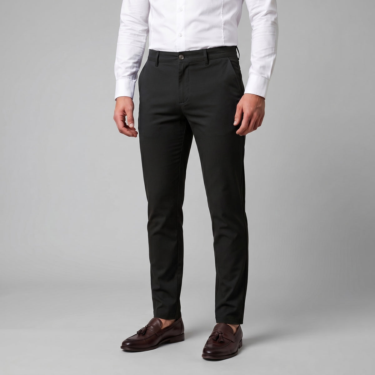 Herren Baumwoll-Chino mit geradem Bein | Lothar