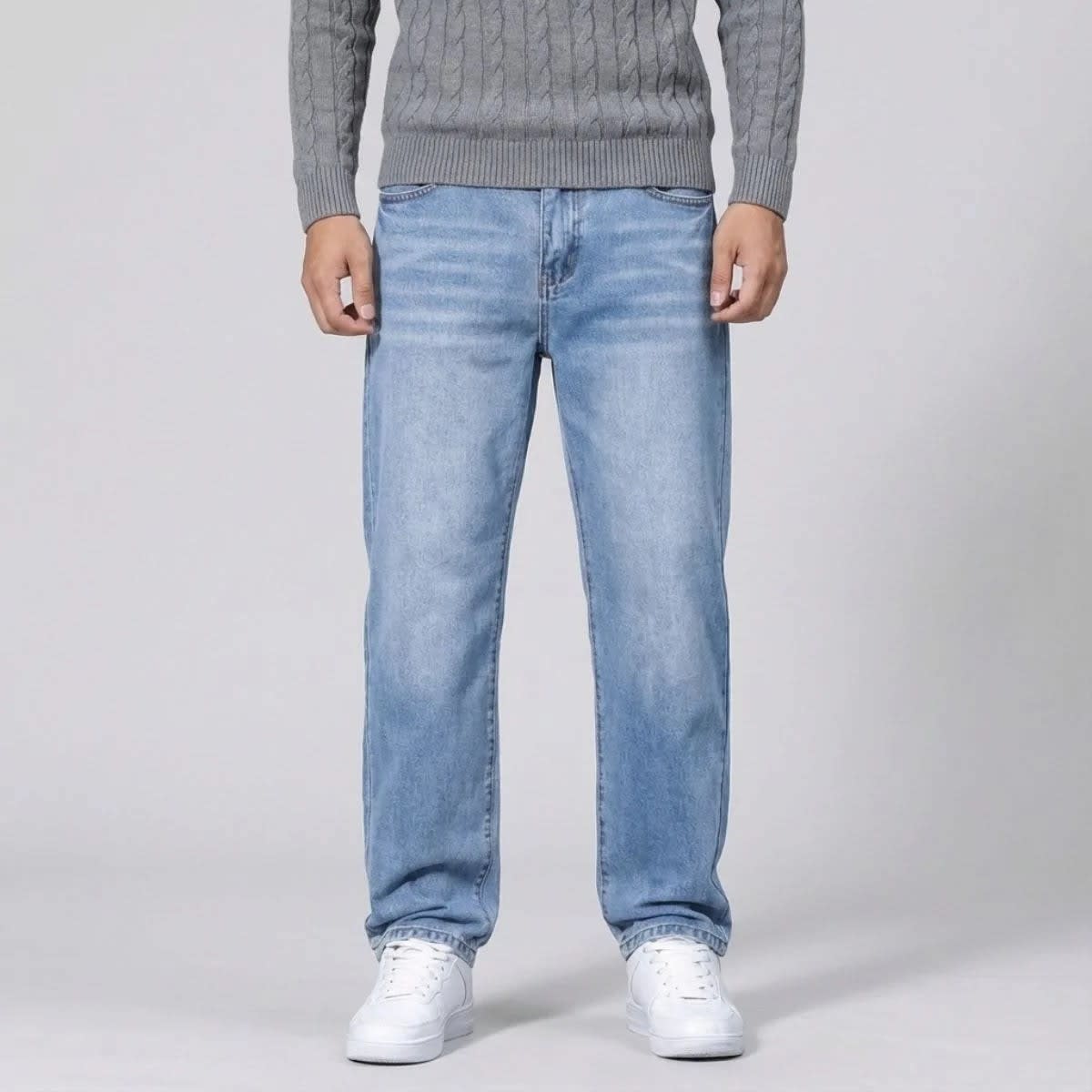 Herren Five-Pocket-Jeans mit geradem Bein | Lucas