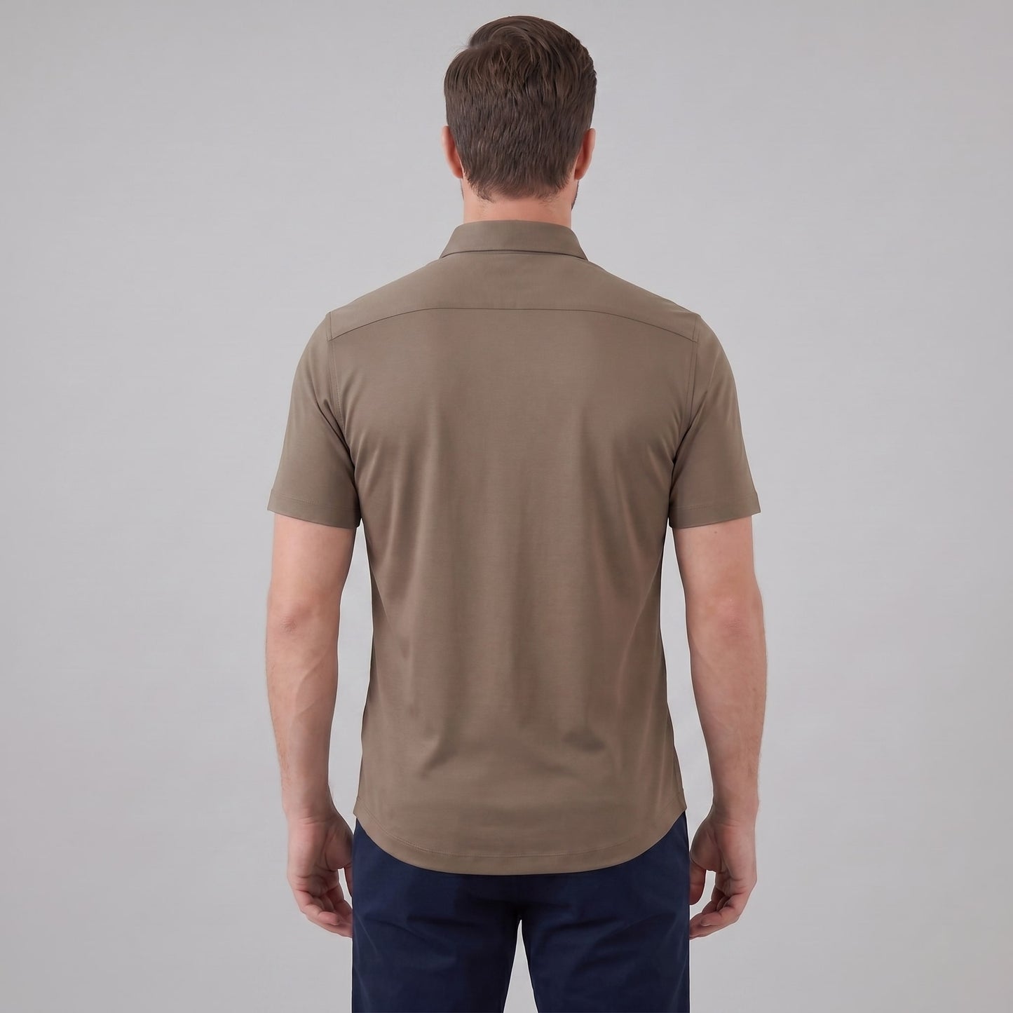 Herren Jerseyhemd Kurzarm mit Stretch | Julian_11