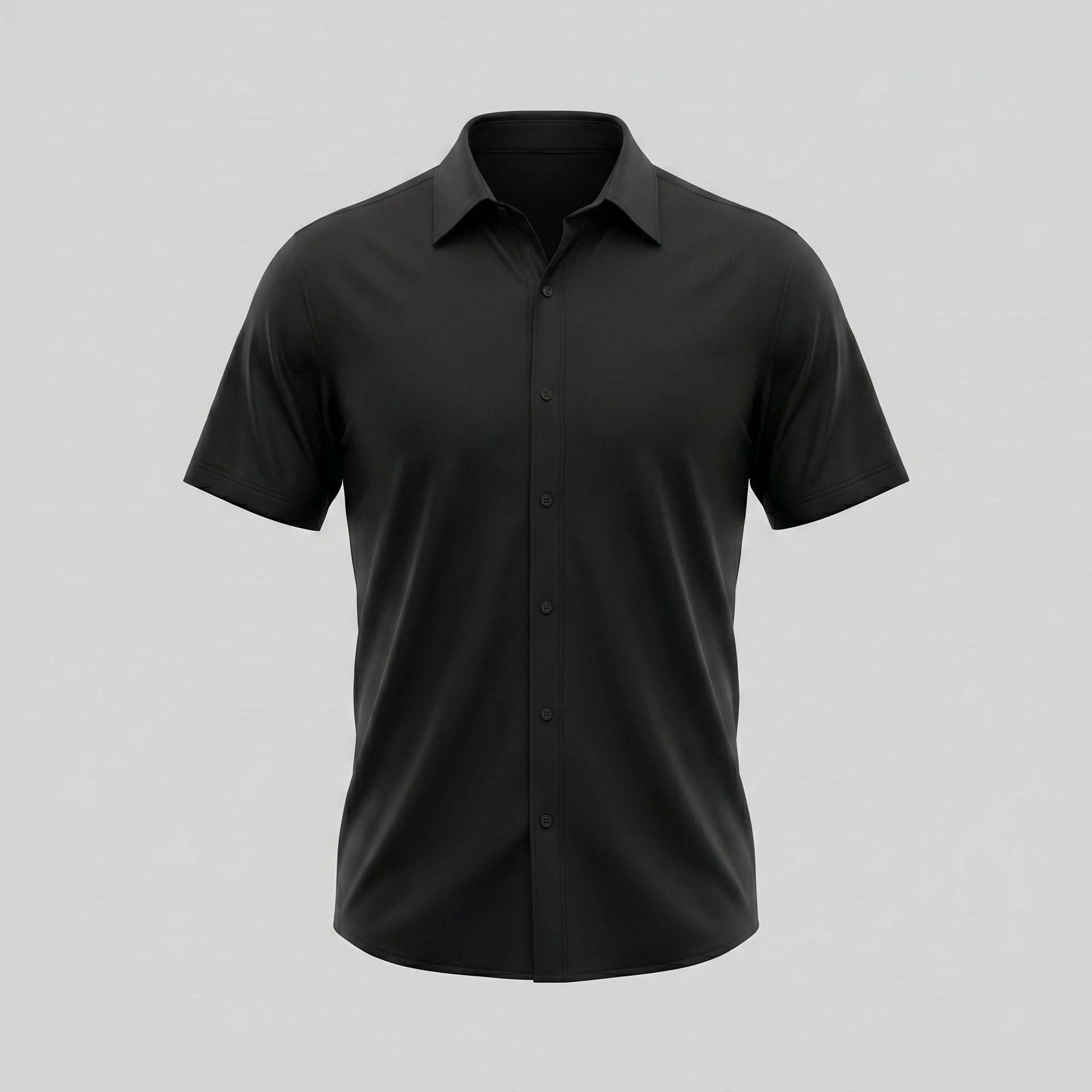 Herren Jerseyhemd Kurzarm mit Stretch | Julian