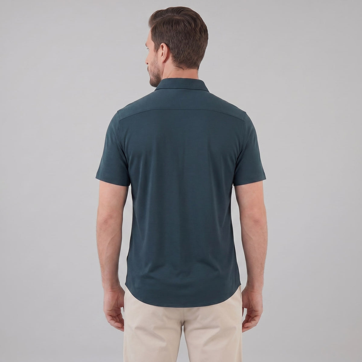 Herren Jerseyhemd Kurzarm mit Stretch | Julian