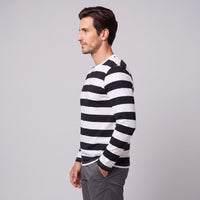 Herren Streifenshirt Langarm mit Rundhalsausschnitt | Roland