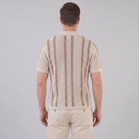 Herren Strickhemd mit Streifen | Justus