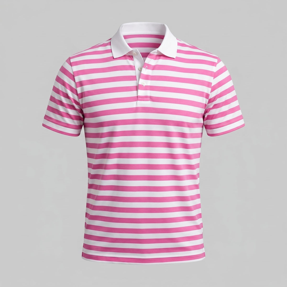 Herren Poloshirt gestreift mit Kontrastkragen | Oswald_11