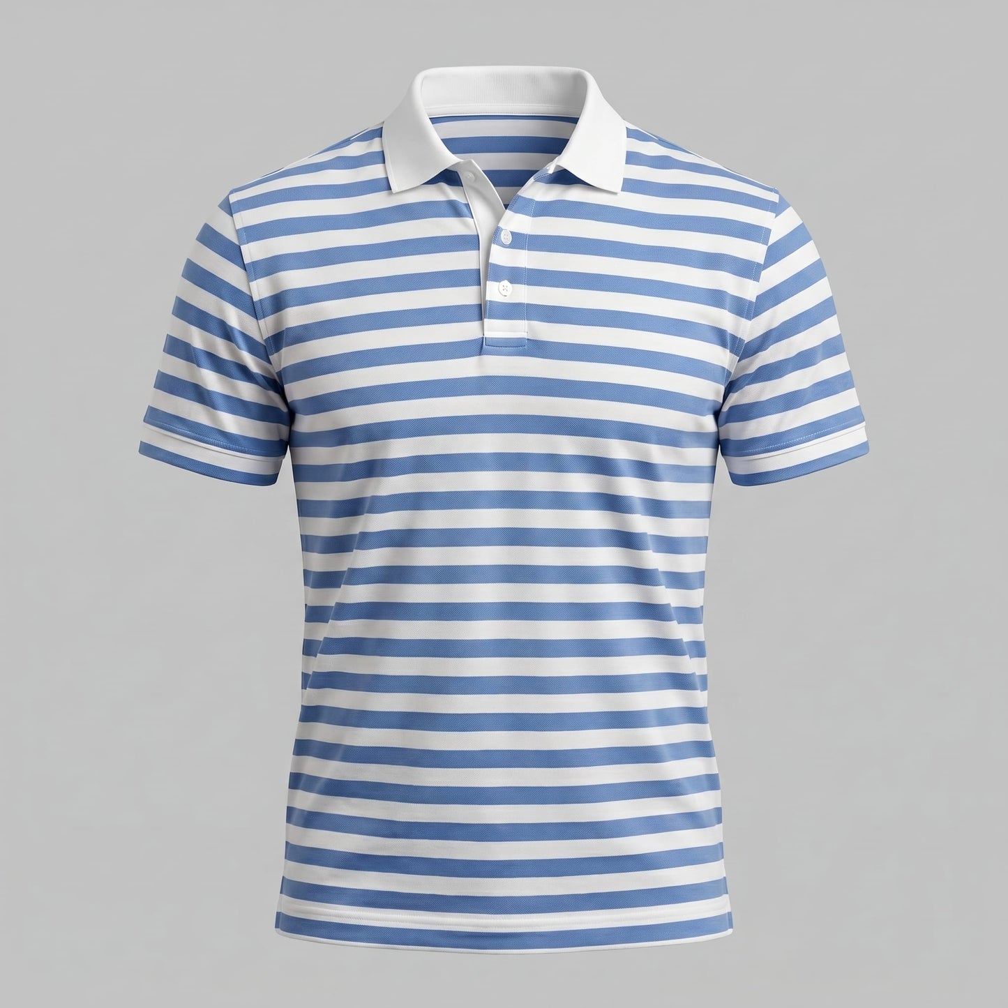 Herren Poloshirt gestreift mit Kontrastkragen | Oswald_2