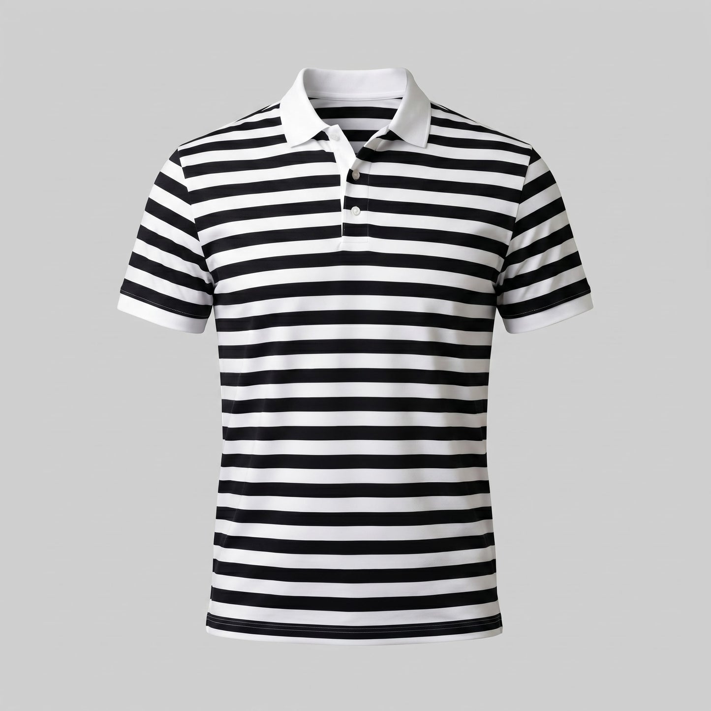 Herren Poloshirt gestreift mit Kontrastkragen | Oswald_6