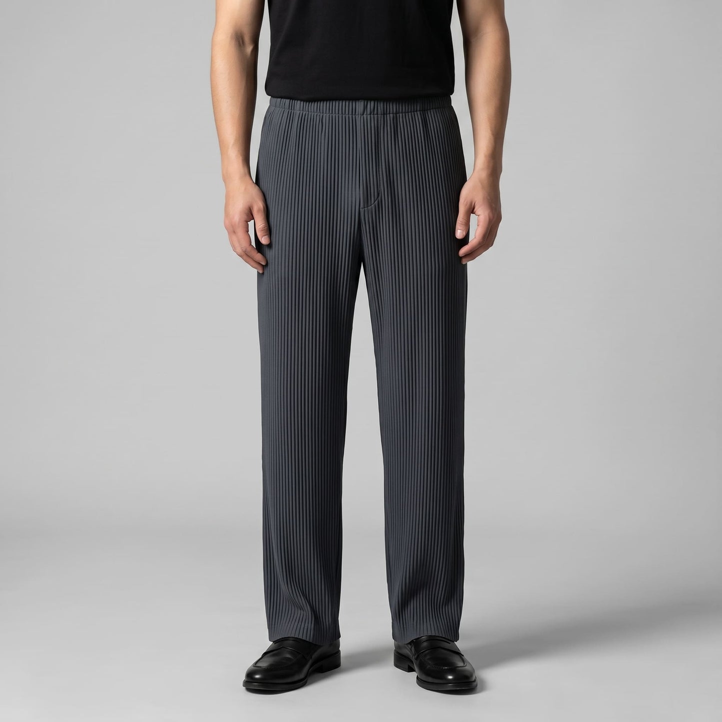 Herren Plisseehose mit Gummibund | Marko_1