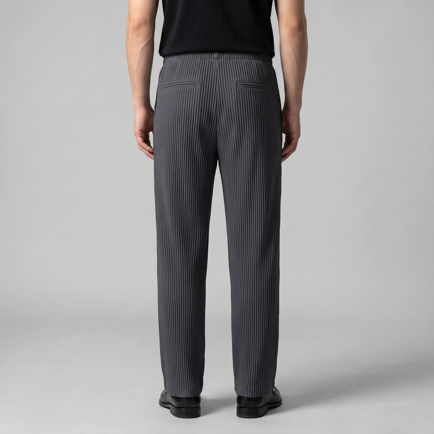 Herren Plisseehose mit Gummibund | Marko_3